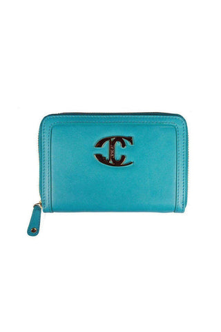 Just Cavalli Women's Wallet Leather Turquoise (JCDH01)