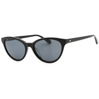 Kate Spade ADELINE/G/S Sunglasses BLACK / GREY-AmbrogioShoes