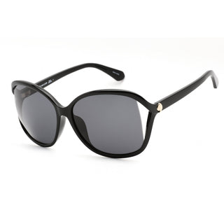 Kate Spade GLORIANN/F/S Sunglasses BLACK / GREY Women's-AmbrogioShoes