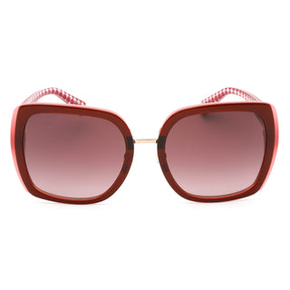 Kate Spade KIMBER/G/S Sunglasses Red / Burgundy Shaded Women's-AmbrogioShoes