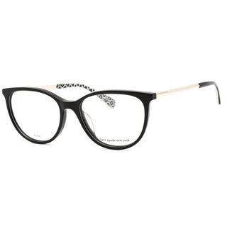 Kate Spade KIMBERLEE Eyeglasses BLACK / Clear demo lens Unisex-AmbrogioShoes