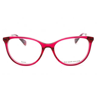 Kate Spade KIMBERLEE Eyeglasses CHERRY / Clear demo lens Unisex-AmbrogioShoes