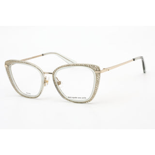 Kate Spade MADEIRA/G Eyeglasses Clear Green Gold / Clear Lens Unisex Unisex-AmbrogioShoes