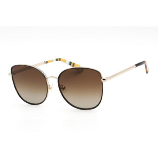 Kate Spade MARYAM/G/S Sunglasses Gold Havana / Brown Gradient Polarized Women's-AmbrogioShoes