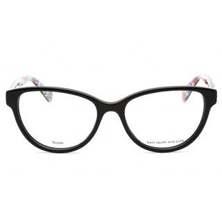 Kate Spade TAILYNN Eyeglasses BLACK/Clear demo lens Unisex-AmbrogioShoes