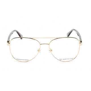 Kate Spade TALULAH Eyeglasses Gold Grey / Clear Lens Unisex-AmbrogioShoes