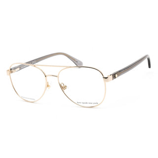Kate Spade TALULAH Eyeglasses Gold Grey / Clear Lens Unisex-AmbrogioShoes