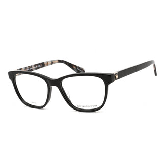 Kate Spade VERNA Eyeglasses Black/Clear demo lens Unisex-AmbrogioShoes