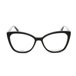 Kate Spade ZAHRA Eyeglasses BLACK / Clear demo lens Unisex-AmbrogioShoes