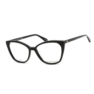 Kate Spade ZAHRA Eyeglasses BLACK / Clear demo lens Unisex-AmbrogioShoes