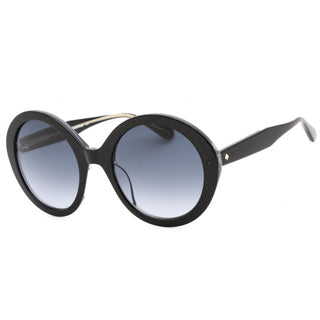 Kate Spade ZYA/G/S Sunglasses Black / Grey Shaded Women's-AmbrogioShoes