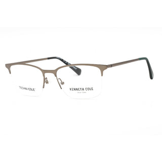 Kenneth Cole New York KC0322 Eyeglasses Matte Gunmetal/Clear demo lens-AmbrogioShoes