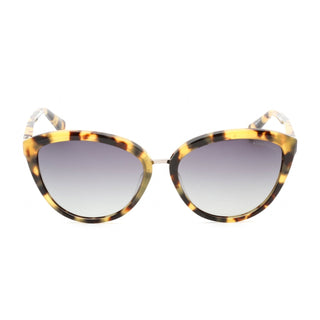 Kenneth Cole New York KC7258 Sunglasses Blonde Havana / Smoke Polarized-AmbrogioShoes