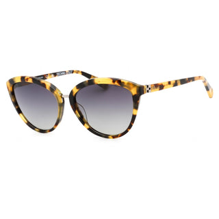 Kenneth Cole New York KC7258 Sunglasses Blonde Havana / Smoke Polarized-AmbrogioShoes