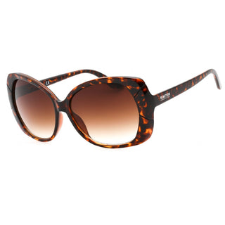 Kenneth Cole Reaction KC2841 Sunglasses Dark Havana / Gradient Brown-AmbrogioShoes