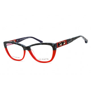 La Matta LMV3189 Eyeglasses Red/other / Clear Lens-AmbrogioShoes