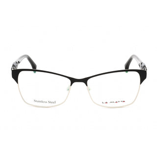 La Matta LMV3199 Eyeglasses Black/other / Clear Lens-AmbrogioShoes