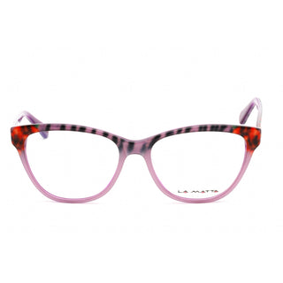La Matta LMV3208 Eyeglasses Purple/Multi / Clear Lens-AmbrogioShoes