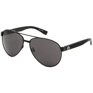 Lacoste L185S Sunglasses Matte Black / Grey Unisex Unisex Unisex-AmbrogioShoes