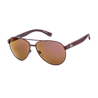 Lacoste L185S Sunglasses Matte Red / Brown-AmbrogioShoes