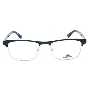 Lacoste L2198 Eyeglasses Matte Blue / Clear Lens Unisex Unisex-AmbrogioShoes