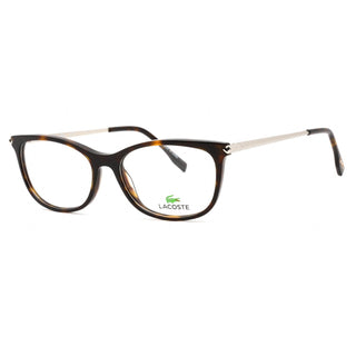 Lacoste L2863 Eyeglasses HAVANA/Clear demo lens-AmbrogioShoes
