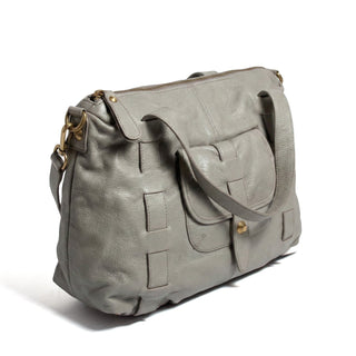 Lamb Leather Handbag Piper Satchel TS10-10 (DM36)-AmbrogioShoes