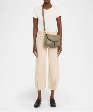 Lamb Leather Handbag Sasha Messenger / Sling Designer Bag TS10-13 (DM11)-AmbrogioShoes