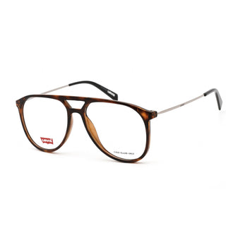 Levis LV 1000 Eyeglasses Havana Black / Clear Lens Unisex-AmbrogioShoes