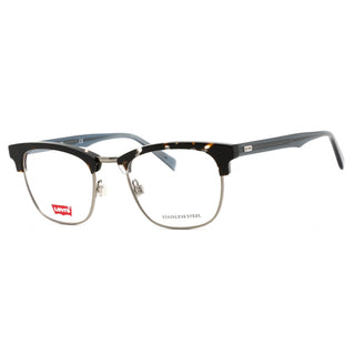 Levi's LV 5003 Eyeglasses HAVANA BLUE/Clear demo lens Unisex Unisex-AmbrogioShoes