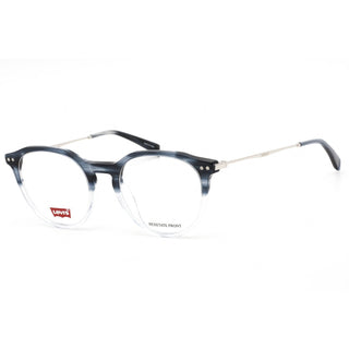 Levis LV 5022 Eyeglasses Blue Horn / Clear Lens-AmbrogioShoes