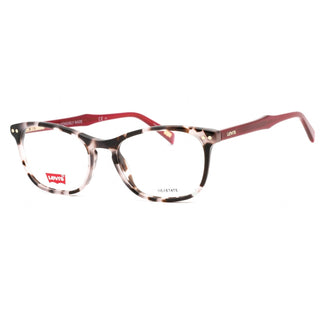 Levis LV 5026 Eyeglasses Pink Havana / Clear Lens-AmbrogioShoes