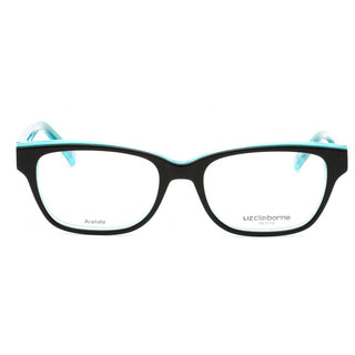 Liz Claiborne L 437 Eyeglasses Black Turquoise / Clear Lens-AmbrogioShoes