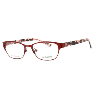 Liz Claiborne L 439 Eyeglasses Matte Burgundy / Clear Lens-AmbrogioShoes