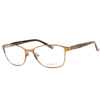 Liz Claiborne L 617 Eyeglasses Light Brown / Clear Lens-AmbrogioShoes