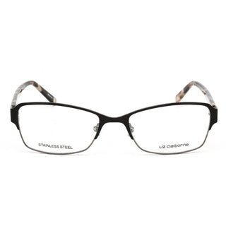 Liz Claiborne L 622 Eyeglasses Satin Black / Clear Lens-AmbrogioShoes
