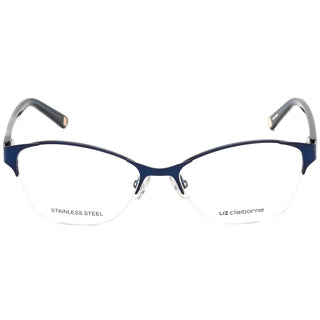 Liz Claiborne L 623 Eyeglasses Navy / Clear Lens-AmbrogioShoes