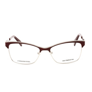 Liz Claiborne L 635 Eyeglasses Matte Bursil / Clear Lens-AmbrogioShoes