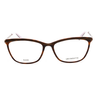 Liz Claiborne L 638 Eyeglasses Havana Lilac / Clear Lens-AmbrogioShoes