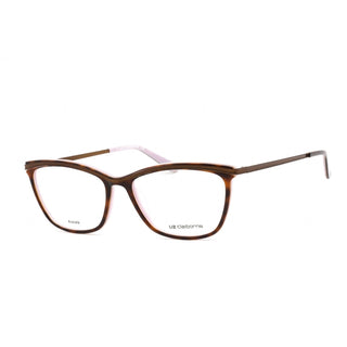Liz Claiborne L 638 Eyeglasses Havana Lilac / Clear Lens-AmbrogioShoes