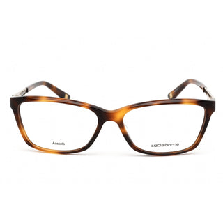 Liz Claiborne L 646 Eyeglasses Brown Havana / Clear Lens-AmbrogioShoes