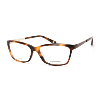 Liz Claiborne L 646 Eyeglasses Brown Havana / Clear Lens-AmbrogioShoes