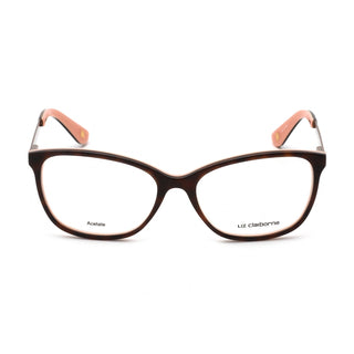 Liz Claiborne L 647 Eyeglasses Havana Peach / Clear Lens-AmbrogioShoes
