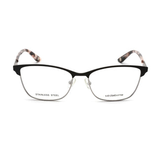 Liz Claiborne L 649 Eyeglasses Black Ruthenium / Clear Lens-AmbrogioShoes