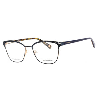 Liz Claiborne L 651 Eyeglasses Semi Matte Navy / Clear Lens-AmbrogioShoes