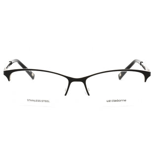 Liz Claiborne L 654 Eyeglasses Black Palladium / Clear Lens-AmbrogioShoes