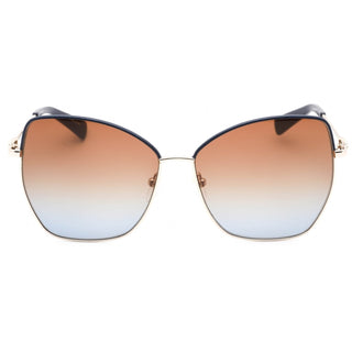 Longchamp LO156SL Sunglasses Gold / Brown Blue-AmbrogioShoes