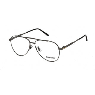 Longines LG5003-H Eyeglasses Shiny Gunmetal / Clear Lens-AmbrogioShoes