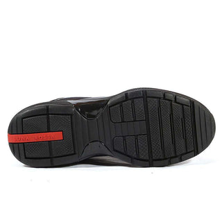 Luna Rossa Womens Sneakers by PRADA LDE002 Black (LRW02)-AmbrogioShoes