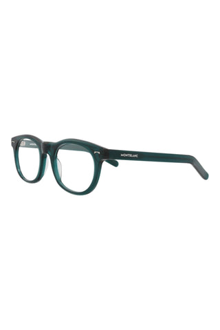 Montblanc  Transparent Petrol Green Eyeglasses
